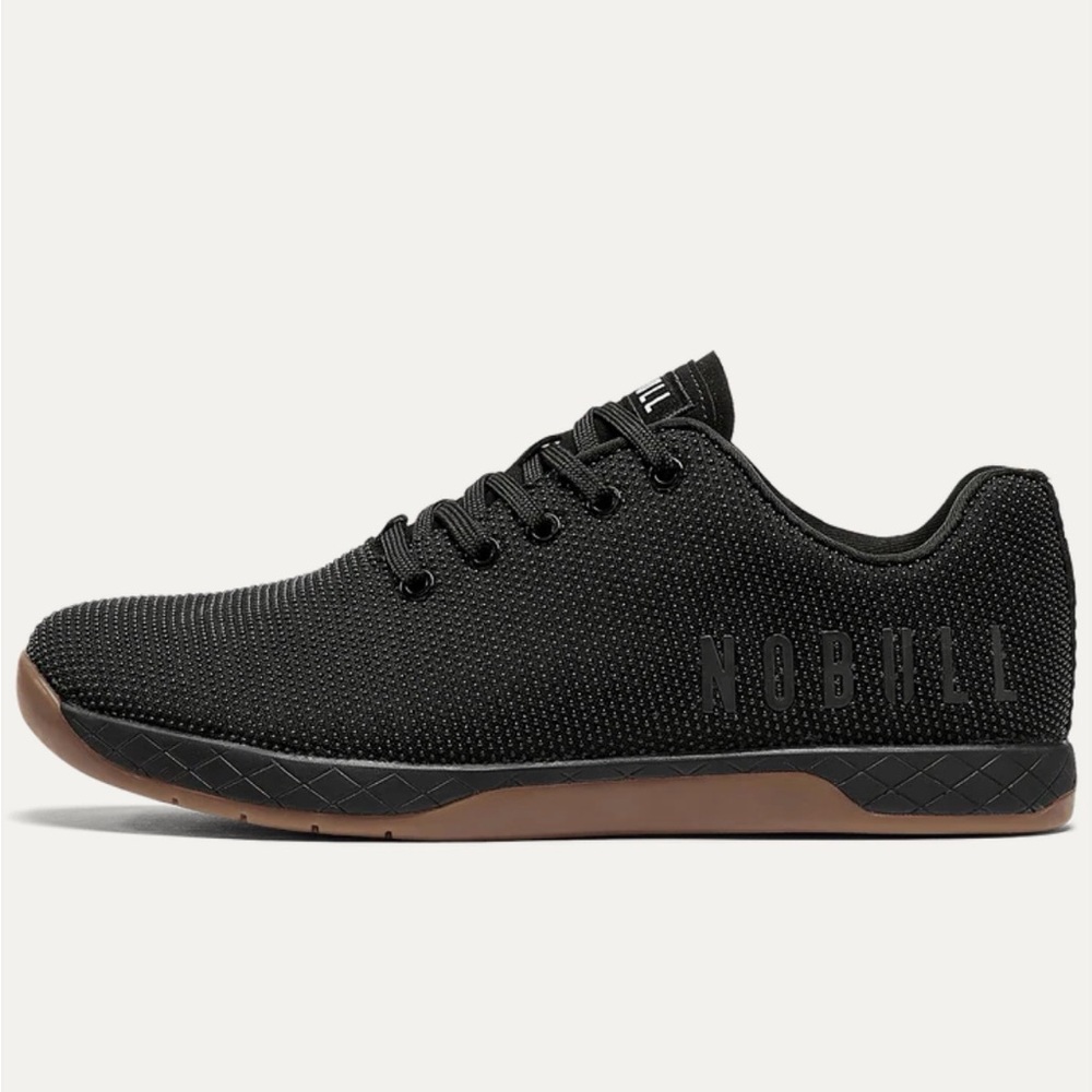 NoBull Outwork Training Shoe. Black/Gum. Size 9.5 women’s. Like NEW
